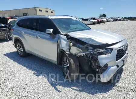 TOYOTA HIGHLANDER 2022 vin 5TDGZRAH5NS103741 from auto auction Copart