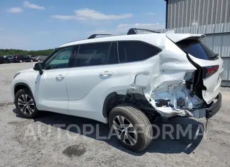 TOYOTA HIGHLANDER 2022 vin 5TDGZRBH0NS589437 from auto auction Copart