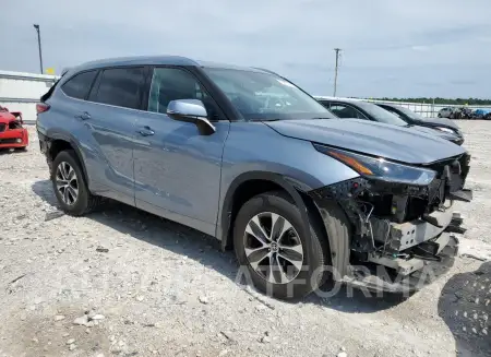 TOYOTA HIGHLANDER 2021 vin 5TDGZRBH9MS082695 from auto auction Copart