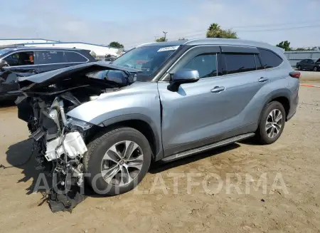 Toyota Highlander 2021 2021 vin 5TDHZRAH9MS060783 from auto auction Copart