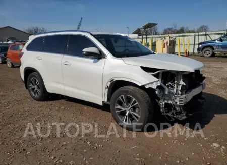 TOYOTA HIGHLANDER 2016 vin 5TDJKRFH9GS231048 from auto auction Copart