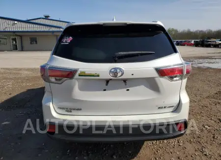 TOYOTA HIGHLANDER 2016 vin 5TDJKRFH9GS231048 from auto auction Copart