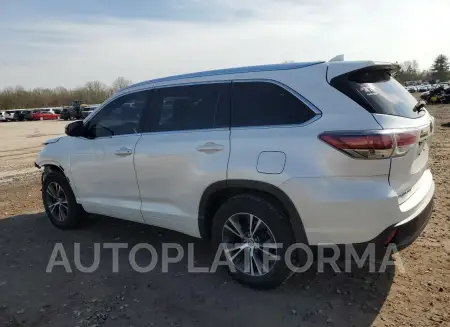 TOYOTA HIGHLANDER 2016 vin 5TDJKRFH9GS231048 from auto auction Copart