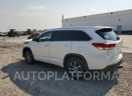 TOYOTA HIGHLAND 2018 vin 5TDJZRFH0JS815471 from auto auction Copart