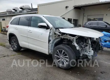 TOYOTA HIGHLANDER 2017 vin 5TDJZRFH3HS423319 from auto auction Copart