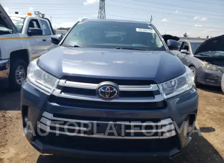 TOYOTA HIGHLANDER 2017 vin 5TDJZRFH5HS425282 from auto auction Copart