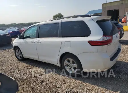 TOYOTA SIENNA LE 2016 vin 5TDKK3DC7GS714627 from auto auction Copart