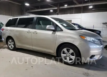 TOYOTA SIENNA LE 2016 vin 5TDKK3DC9GS695580 from auto auction Copart