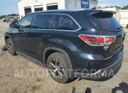 TOYOTA HIGHLANDER 2016 vin 5TDKKRFH1GS507260 from auto auction Copart