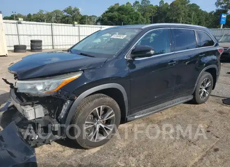 TOYOTA HIGHLANDER 2016 vin 5TDKKRFH1GS507260 from auto auction Copart