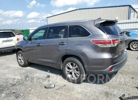 TOYOTA HIGHLANDER 2015 vin 5TDKKRFH7FS114507 from auto auction Copart