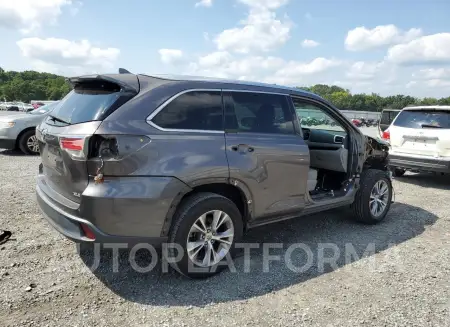 TOYOTA HIGHLANDER 2015 vin 5TDKKRFH7FS114507 from auto auction Copart