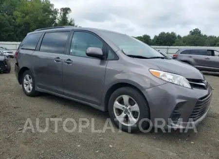 TOYOTA SIENNA LE 2020 vin 5TDKZ3DC0LS064822 from auto auction Copart