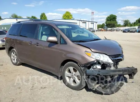 TOYOTA SIENNA LE 2020 vin 5TDKZ3DC4LS041754 from auto auction Copart