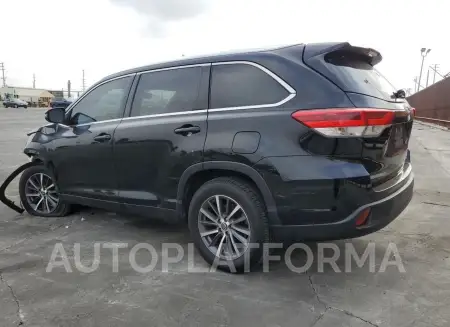 TOYOTA HIGHLANDER 2019 vin 5TDKZRFH5KS563917 from auto auction Copart