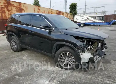 TOYOTA HIGHLANDER 2019 vin 5TDKZRFH5KS563917 from auto auction Copart