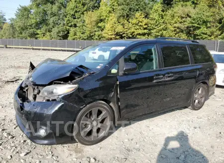 Toyota Sienna SE 2017 2017 vin 5TDXZ3DC7HS885722 from auto auction Copart