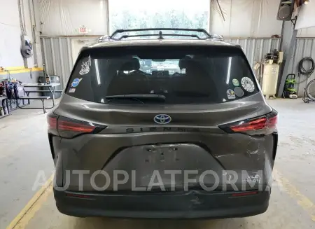 TOYOTA SIENNA XLE 2021 vin 5TDYRKEC4MS040060 from auto auction Copart