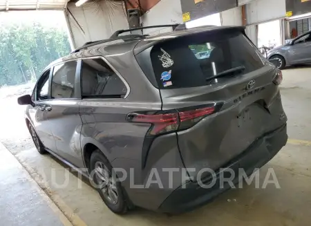 TOYOTA SIENNA XLE 2021 vin 5TDYRKEC4MS040060 from auto auction Copart