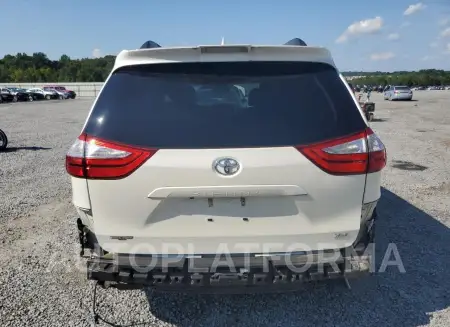 TOYOTA SIENNA XLE 2018 vin 5TDYZ3DC5JS934491 from auto auction Copart