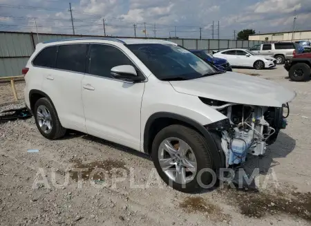 TOYOTA HIGHLANDER 2018 vin 5TDYZRFH3JS256822 from auto auction Copart