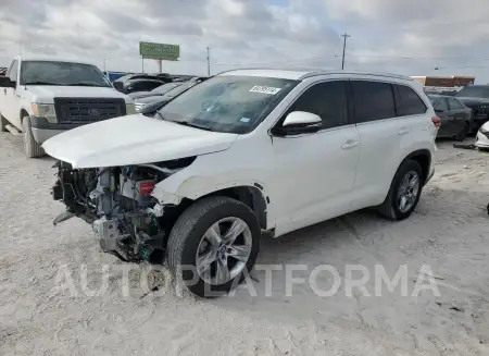 TOYOTA HIGHLANDER 2018 vin 5TDYZRFH3JS256822 from auto auction Copart