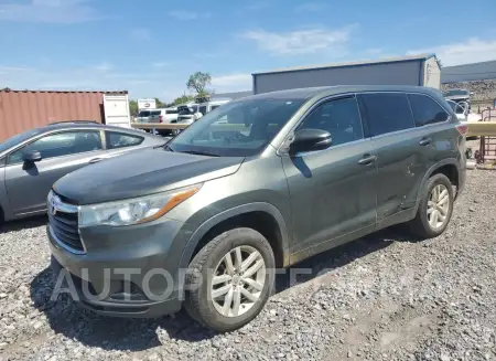 Toyota Highlander 2015 2015 vin 5TDZARFH2FS013571 from auto auction Copart