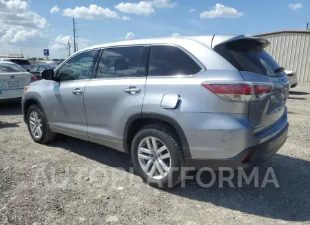 TOYOTA HIGHLANDER 2016 vin 5TDZARFH8GS022969 from auto auction Copart