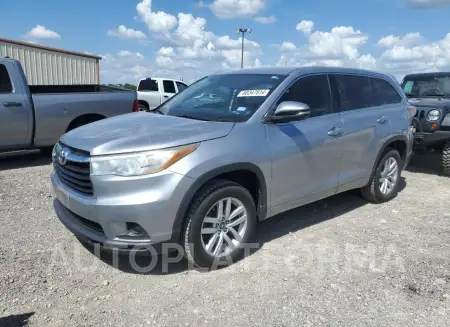 Toyota Highlander 2016 2016 vin 5TDZARFH8GS022969 from auto auction Copart