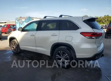 TOYOTA HIGHLANDER 2018 vin 5TDZZRFH2JS276242 from auto auction Copart