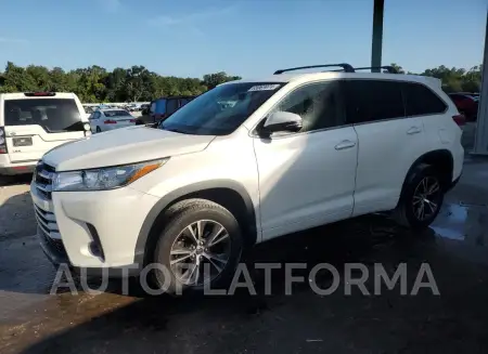 Toyota Highlander 2018 2018 vin 5TDZZRFH2JS276242 from auto auction Copart