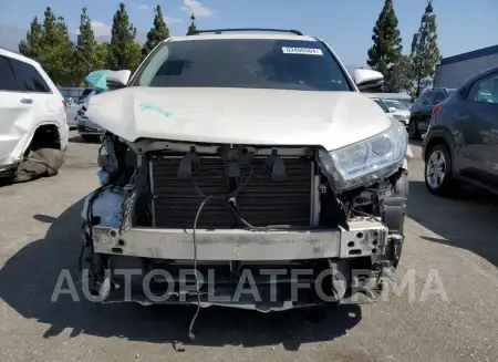 TOYOTA HIGHLANDER 2018 vin 5TDZZRFH8JS248557 from auto auction Copart