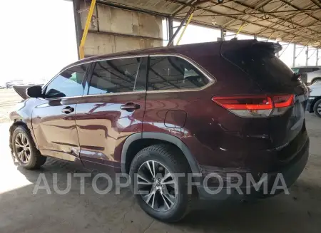 TOYOTA HIGHLANDER 2018 vin 5TDZZRFH9JS265173 from auto auction Copart