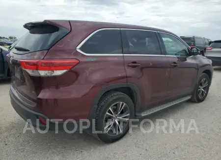 TOYOTA HIGHLANDER 2017 vin 5TDZZRFHXHS221550 from auto auction Copart