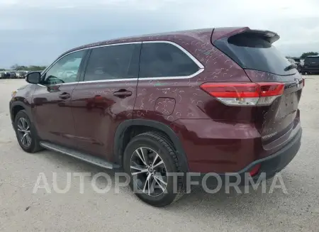 TOYOTA HIGHLANDER 2017 vin 5TDZZRFHXHS221550 from auto auction Copart