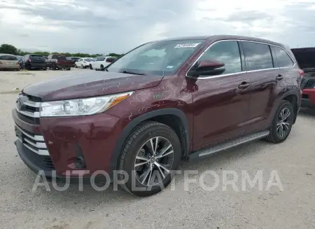 TOYOTA HIGHLANDER 2017 vin 5TDZZRFHXHS221550 from auto auction Copart