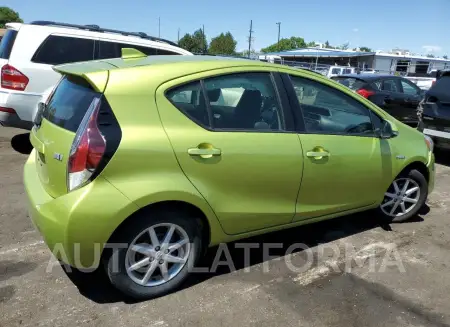 TOYOTA Prius c 2015 vin JTDKDTB35F1107019 from auto auction Copart