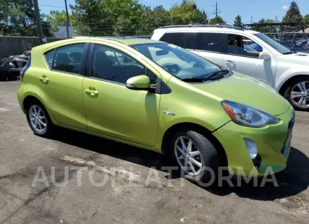 TOYOTA Prius c 2015 vin JTDKDTB35F1107019 from auto auction Copart