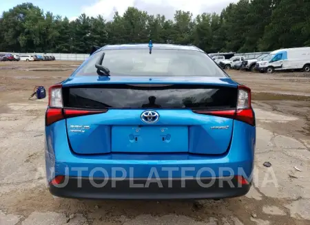 TOYOTA PRIUS 2019 vin JTDL9RFU4K3004328 from auto auction Copart