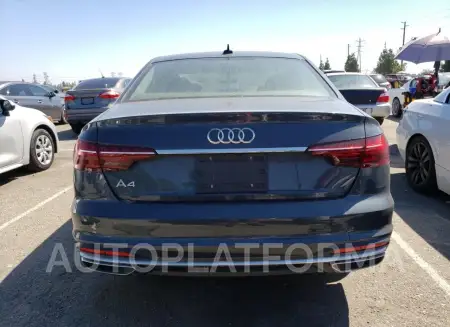 AUDI A4 PREMIUM 2020 vin WAUGMAF45LN012216 from auto auction Copart