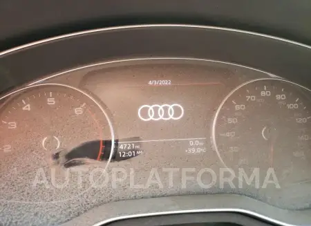 AUDI A4 PREMIUM 2020 vin WAUGMAF45LN012216 from auto auction Copart