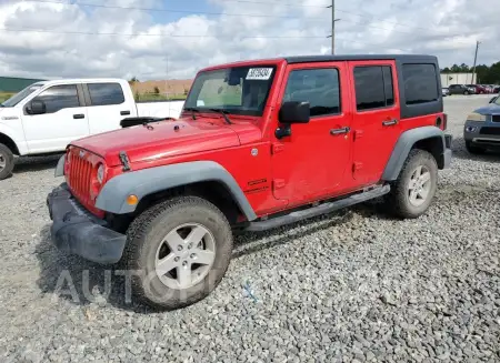 Jeep Wrangler 2016 2016 vin 1C4BJWDG9GL308275 from auto auction Copart