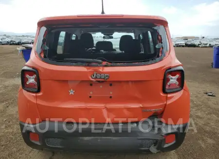 JEEP RENEGADE S 2016 vin ZACCJAAT1GPD43803 from auto auction Copart