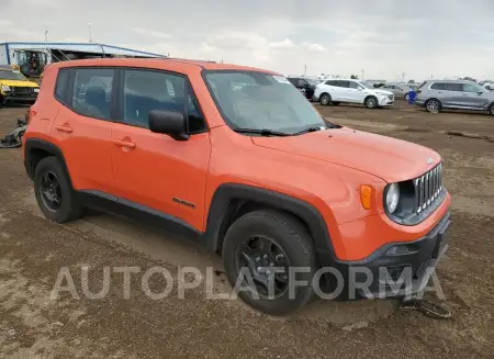 JEEP RENEGADE S 2016 vin ZACCJAAT1GPD43803 from auto auction Copart