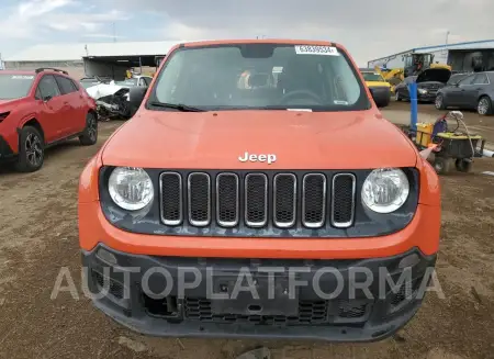 JEEP RENEGADE S 2016 vin ZACCJAAT1GPD43803 from auto auction Copart