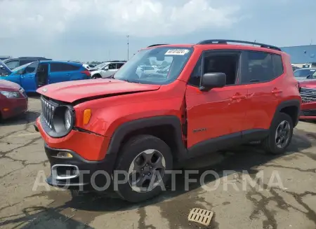 Jeep Renegade 2017 2017 vin ZACCJBAB7HPE56086 from auto auction Copart