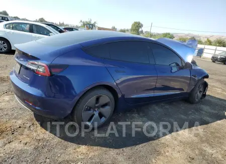 TESLA MODEL 3 2022 vin 5YJ3E1EB6NF315201 from auto auction Copart