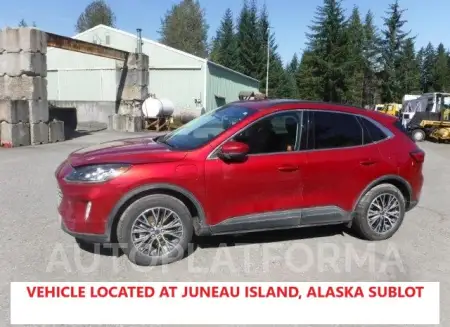 FORD ESCAPE TIT 2022 vin 1FMCU0LZ5NUA18257 from auto auction Copart