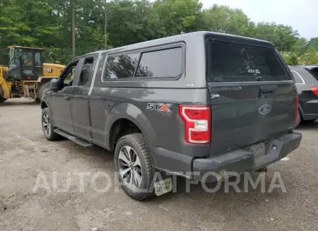 FORD F150 SUPER 2019 vin 1FTEX1EP7KKF06137 from auto auction Copart