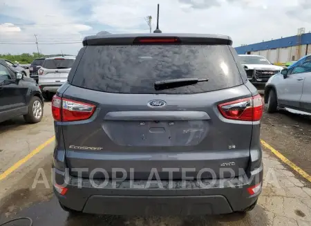 FORD ECOSPORT S 2021 vin MAJ6S3GLXMC409011 from auto auction Copart